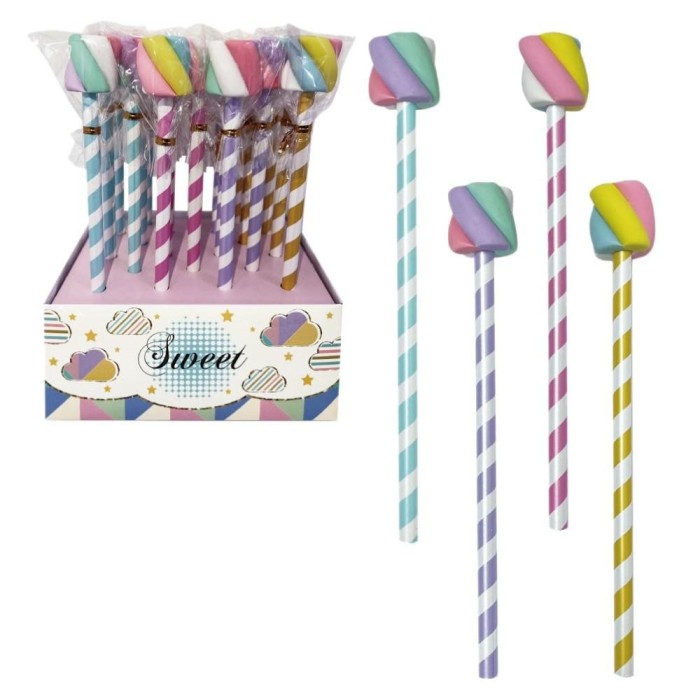 MATITA CON MARSHMALLOW